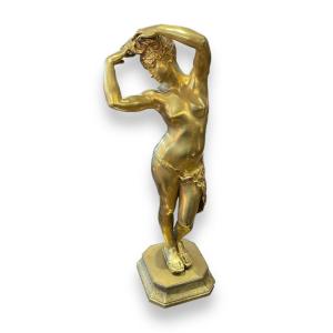 Baigneuse Mauresque  Odalisque En Bronze De Tony Noël NOEL Fondeur Siot
