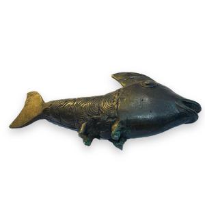 African Fish In Bronze