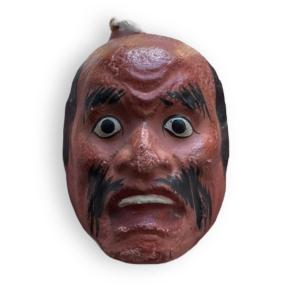 Petit Masque de Théâtre Nô Japon époque Edo XIXeme
