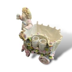 Polychrome Biscuit Planter The Beer Peddler