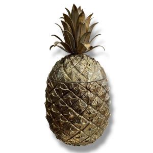 Seau à Glace Ananas doré Mauro Manetti 