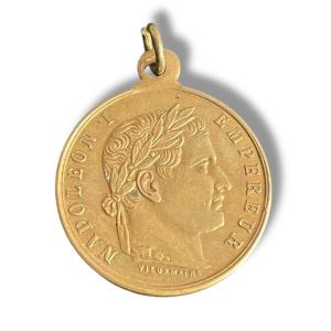 Médaille inaugurative Napoléon Empereur