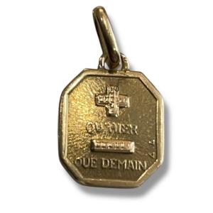 Médaille amour en or 