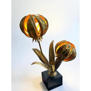 Jansen Style Flowers Table Lamp