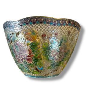 Importante coupe chinoise plique à jour 