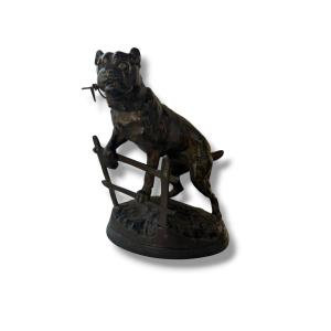 Watch Stand Featuring A Dog By Charles Valton