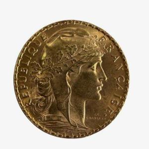 Pièce 20 Francs or Coq Marianne 1906