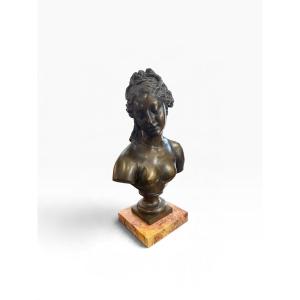 Buste de Vénus XIXeme en bronze