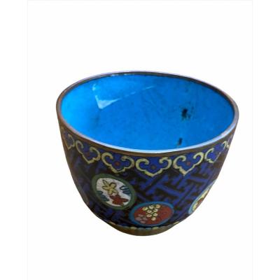 Small Chinese Cloisonne Bowl XIXth
