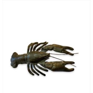 Bronze Representative A Lobster Late Nineteenth Early Twentieth