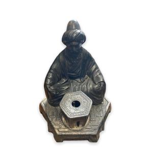 Orientalist Inkwell Signed Vantines