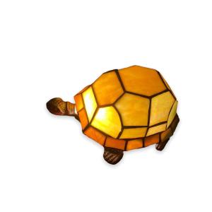 Turtle Lamp In The Style Of Tiffany