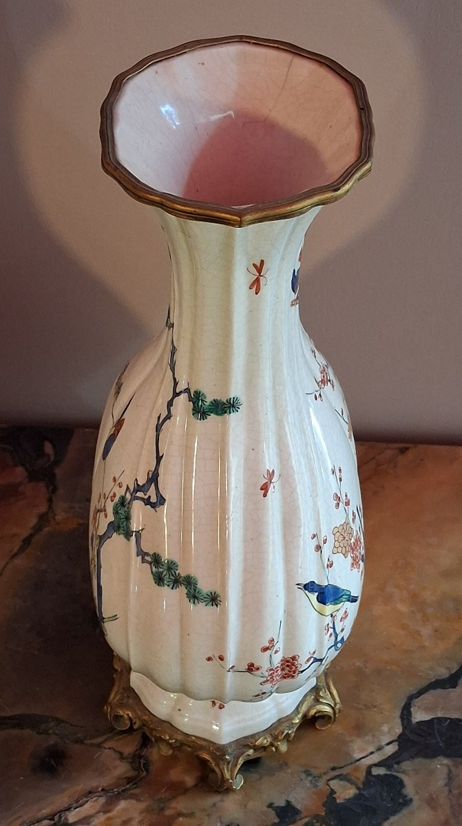 Pair Of Vases With Kakiémon Decoration-photo-5