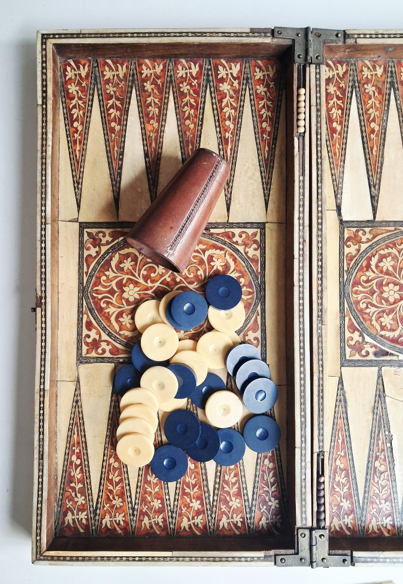 Jeu de jacquet ou Backgamon-photo-4