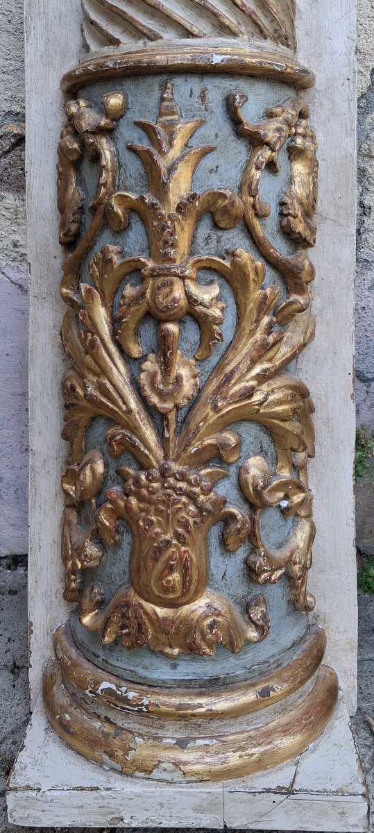 Deux demi-colonnes en pendants-photo-3