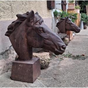 Two Horse Heads