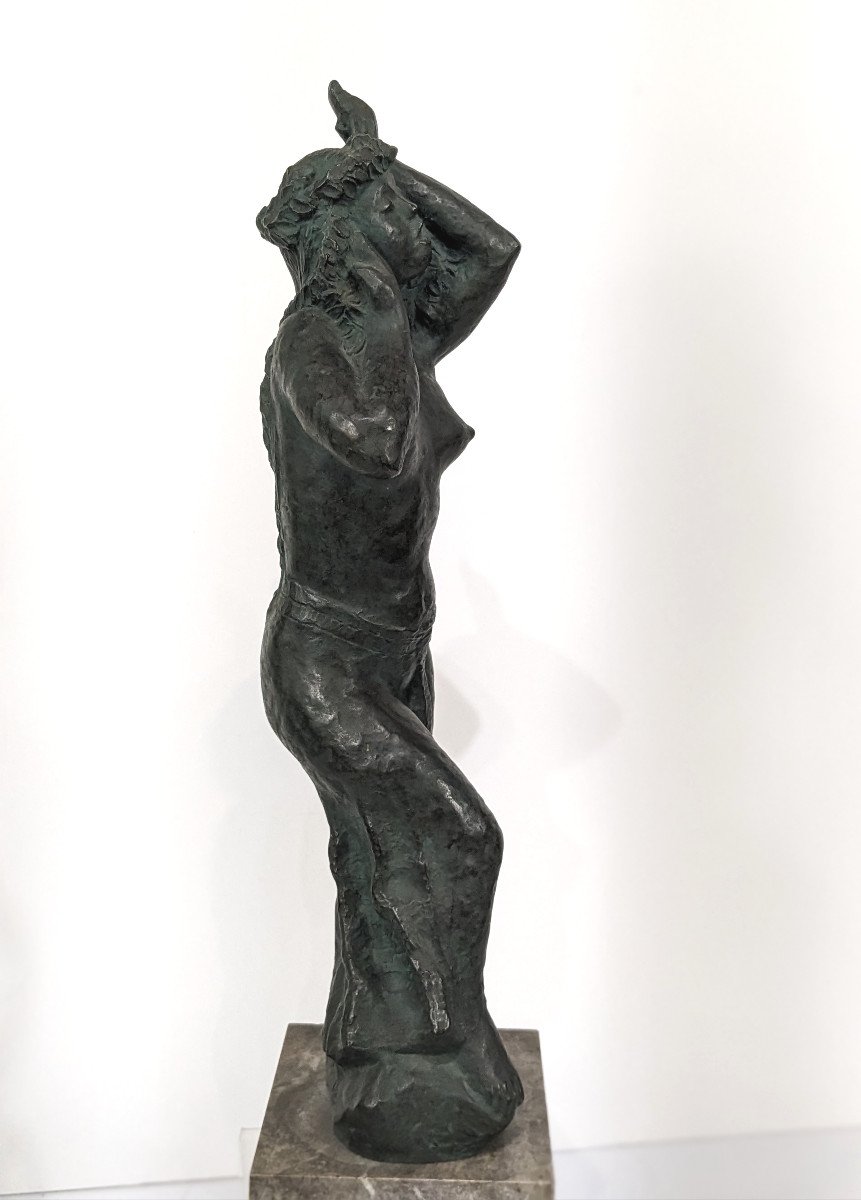 Danseuse Aïnou - bronze 1950 - Kai ITO 1918-2009-photo-1