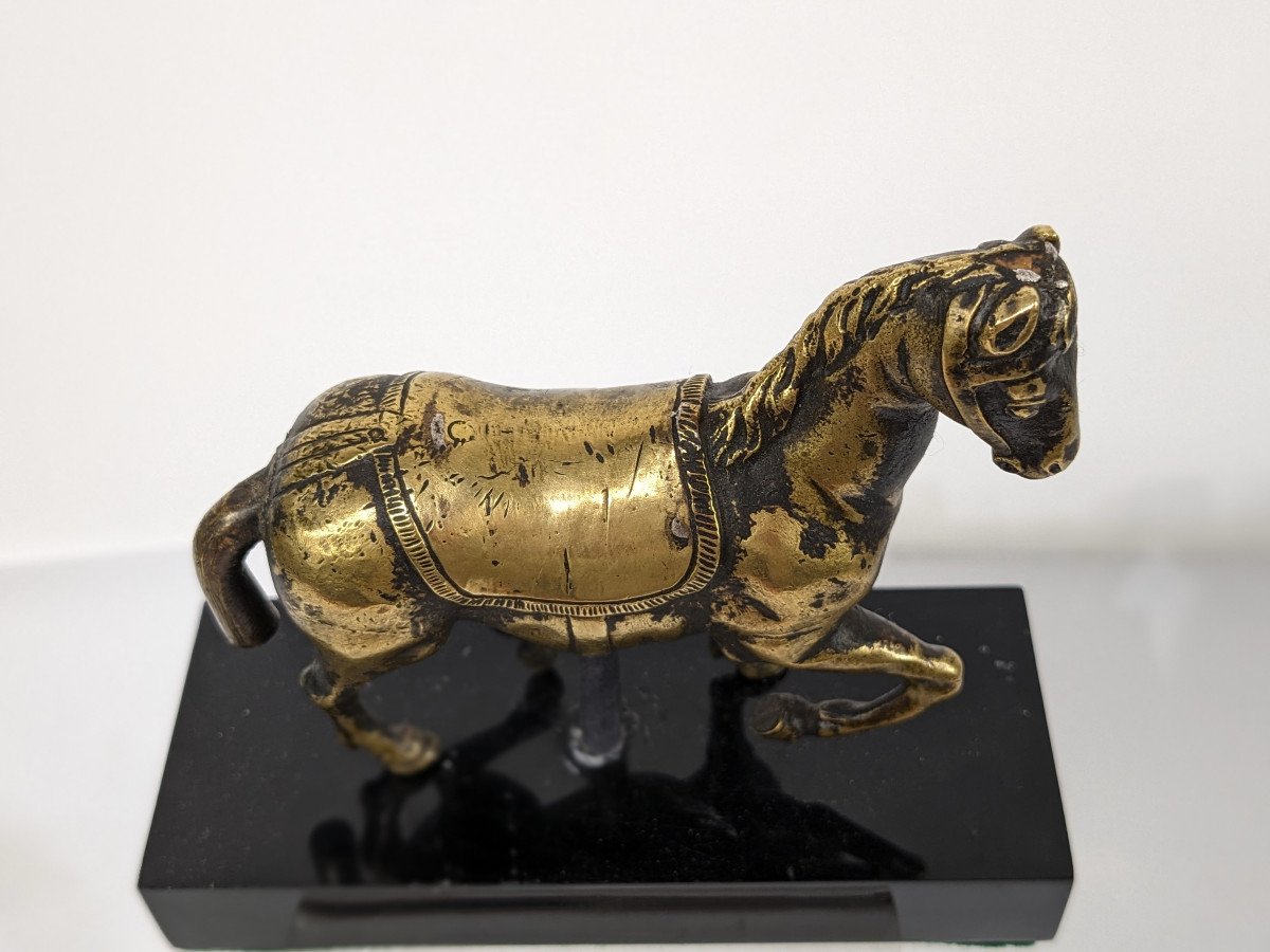 Cheval en bronze - Seconde moitié XVIIeme siècle-photo-6