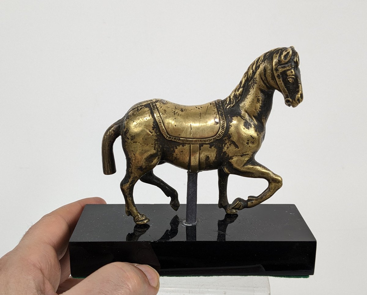 Cheval en bronze - Seconde moitié XVIIeme siècle-photo-7