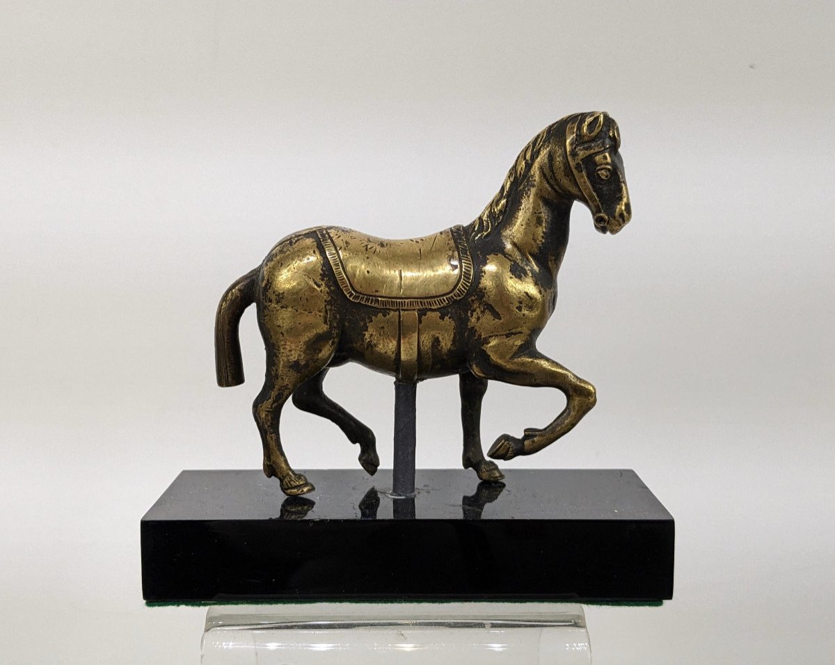 Cheval en bronze - Seconde moitié XVIIeme siècle