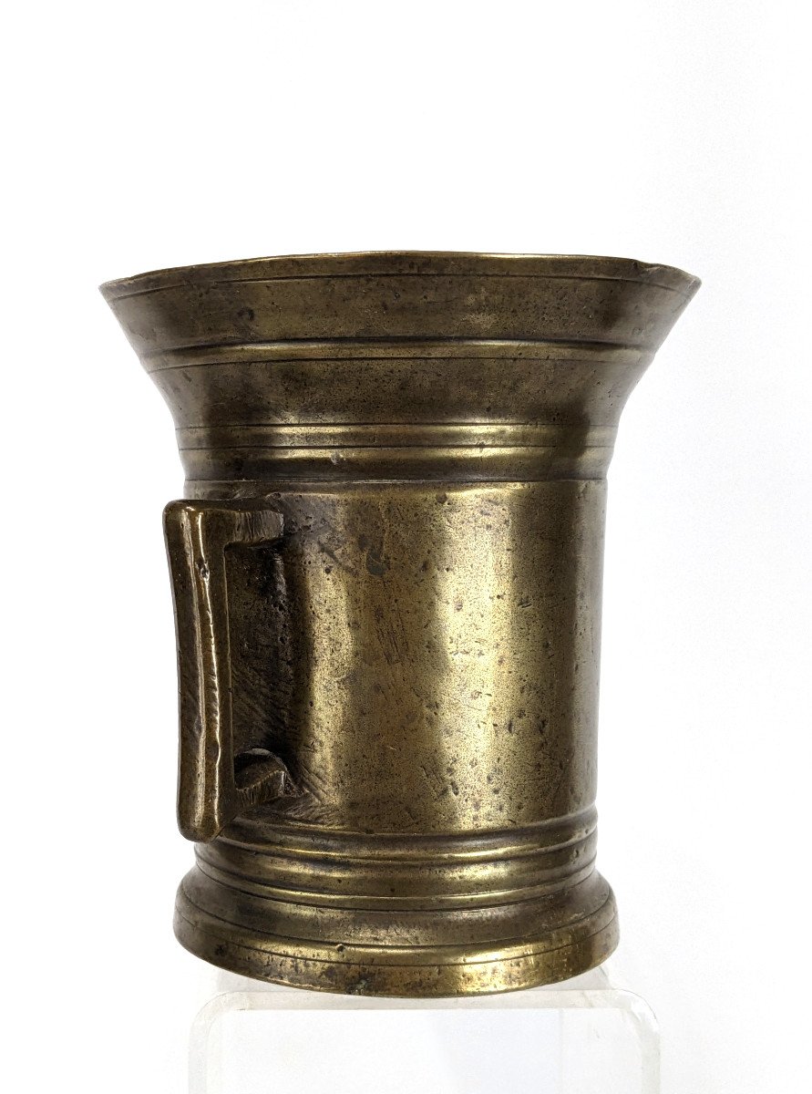 Apothecary Mortar - Bronze - Holland Or Germany 17th Century-photo-2