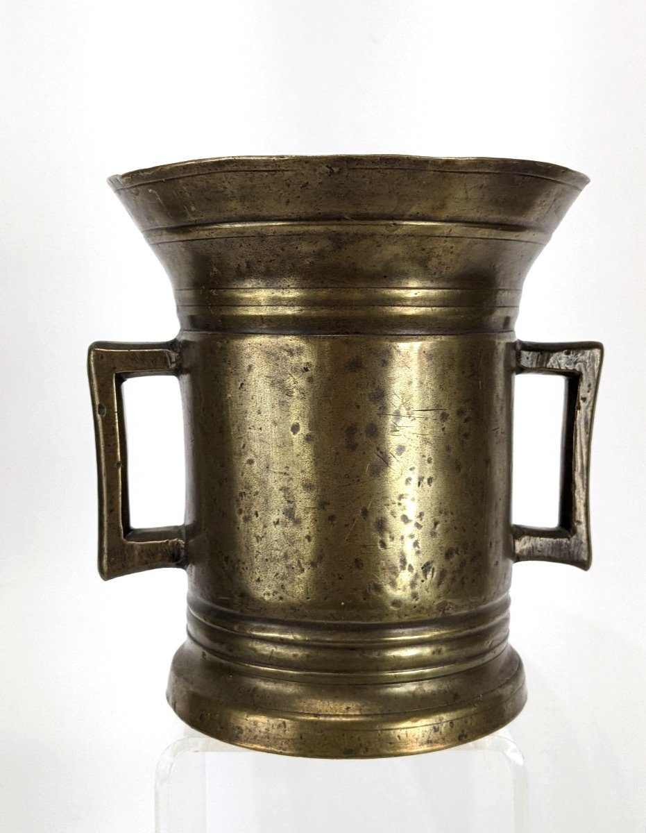 Apothecary Mortar - Bronze - Holland Or Germany 17th Century-photo-2