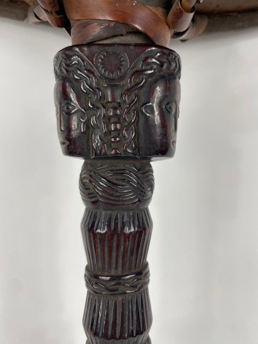 Shaman's Drum - Dhyāngro - Nepal Early 20th Century-photo-8