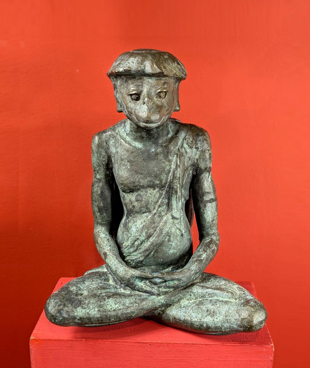A Kappa - Bronze By Jiichi Kome (1899-1989) - Circa 1930-50
