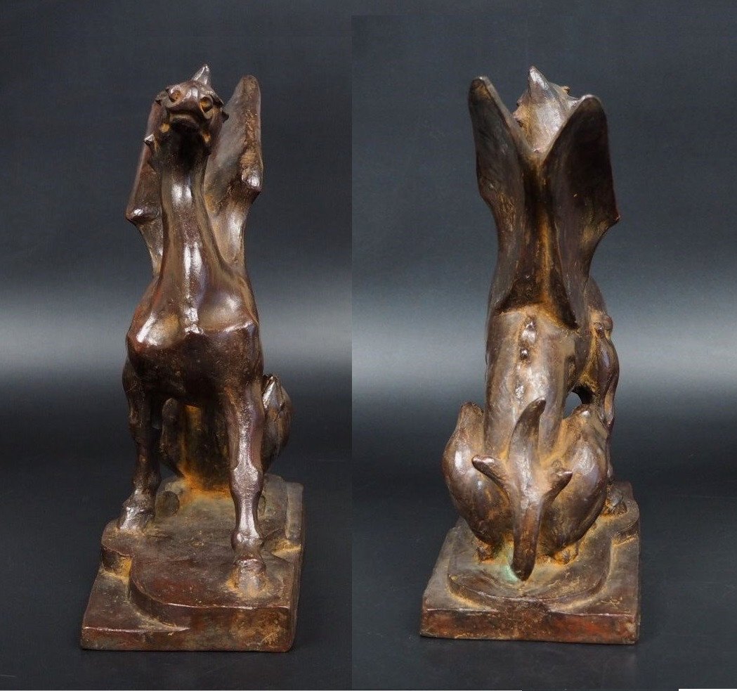 Griffon - Bronze 1950-60-photo-7