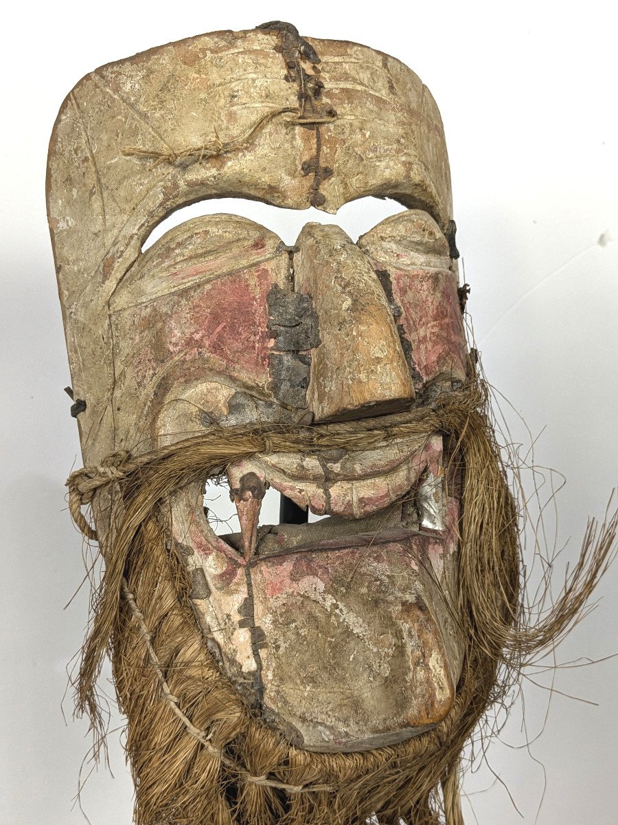 Nahua Jaguar Mask - Mexico - Guerrero First Half Of The 20th Century-photo-3