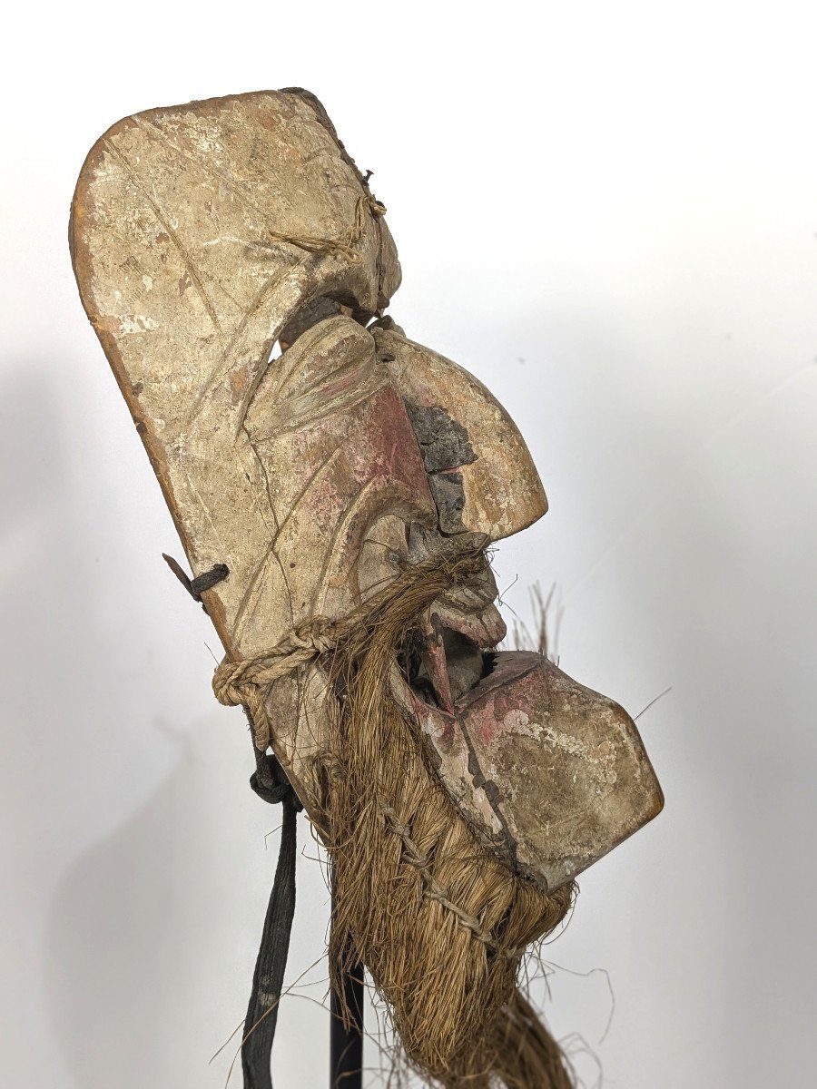 Nahua Jaguar Mask - Mexico - Guerrero First Half Of The 20th Century-photo-1
