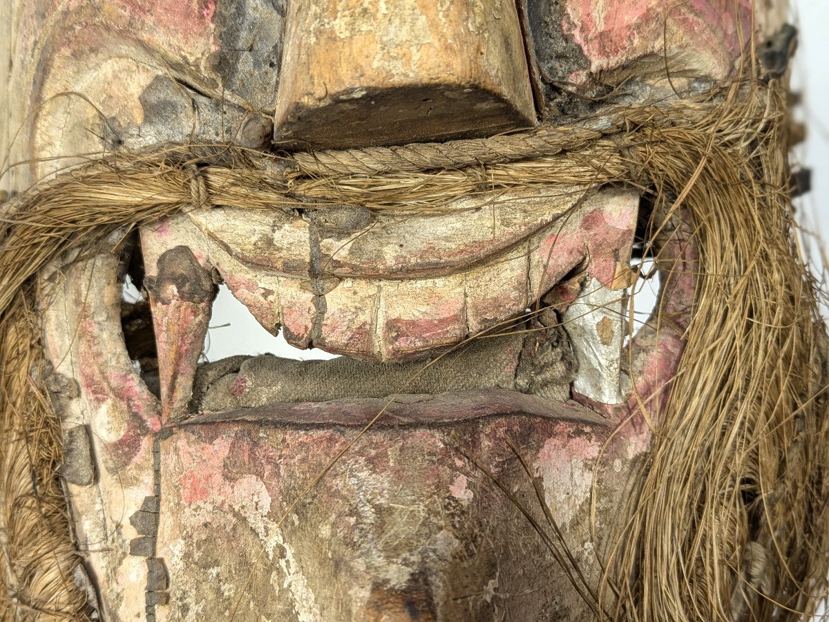 Nahua Jaguar Mask - Mexico - Guerrero First Half Of The 20th Century-photo-8
