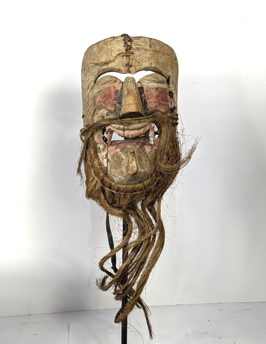 Nahua Jaguar Mask - Mexico - Guerrero First Half Of The 20th Century