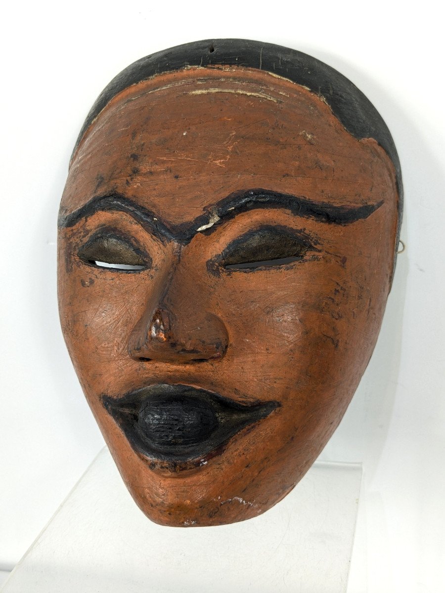 Masque Wayang Topeng - Indonésie - Java - Milieu XXeme  #724-photo-3