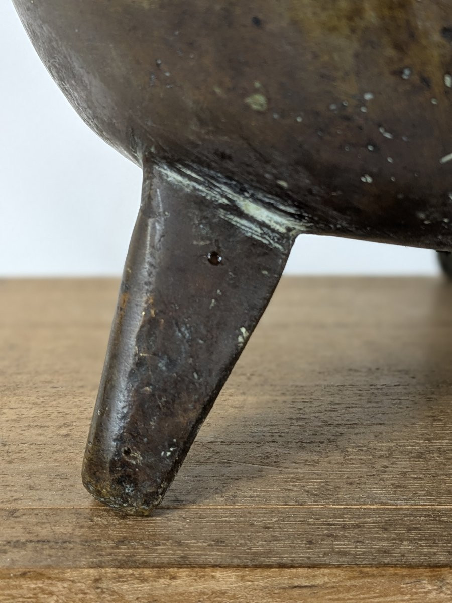 Apothecary's Pot, 17th Century Brass-photo-3