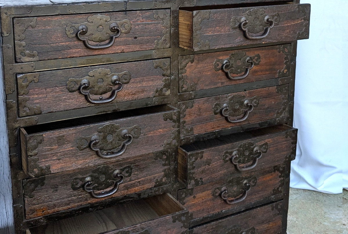 Japanese Craft Furniture - Edo First Half Of The 19th Century-photo-7