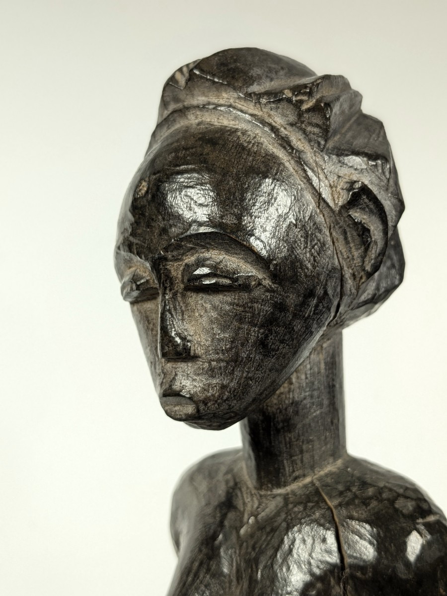 Statuette Baoulé  - Blo blo - Côte d'ivoire 1940-50-photo-1