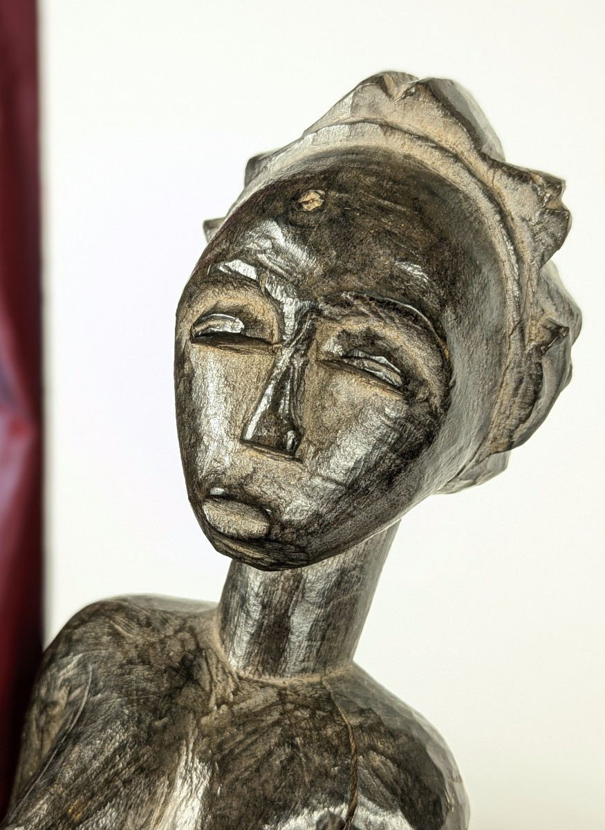 Statuette Baoulé  - Blo blo - Côte d'ivoire 1940-50-photo-4