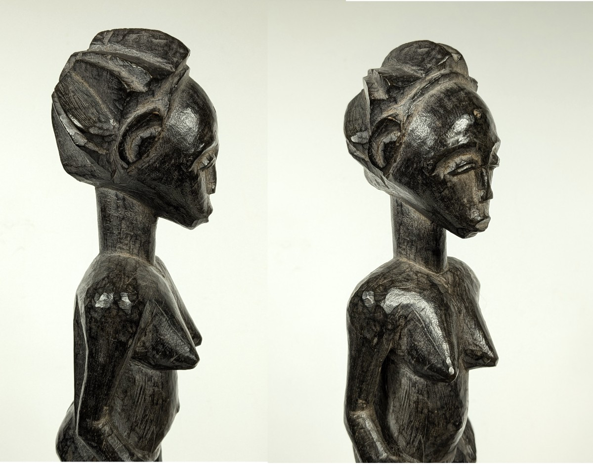 Statuette Baoulé  - Blo blo - Côte d'ivoire 1940-50-photo-5