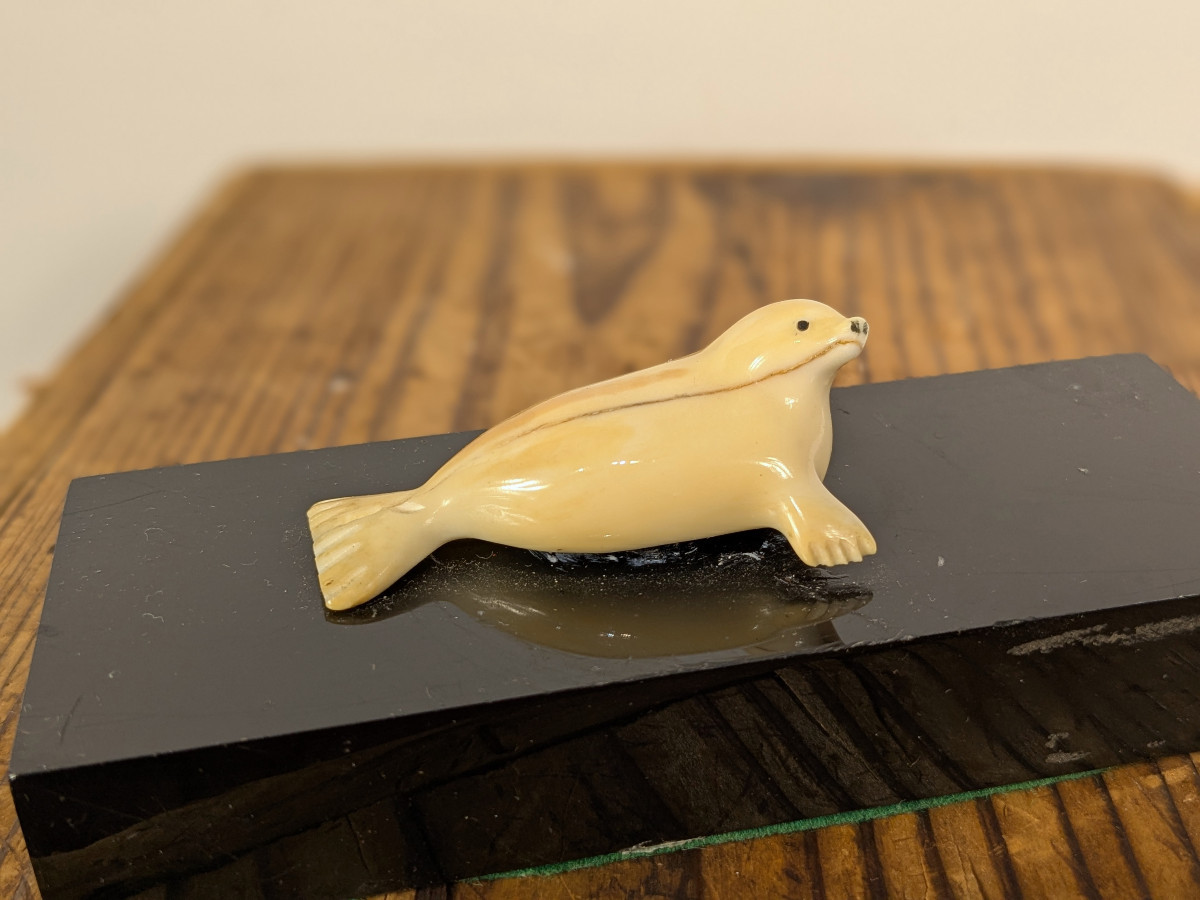 Phoque Inuit - travail début XXeme-photo-4