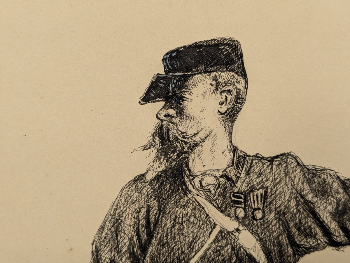 The Zouave - Pen Second Half Of The 19th Century-photo-1