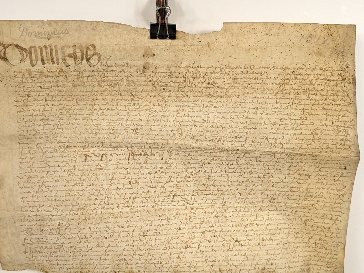 Parchemin 1518 avec dessin - rente pour Philibert de Cevins, conseiller duc de Savoie-photo-2
