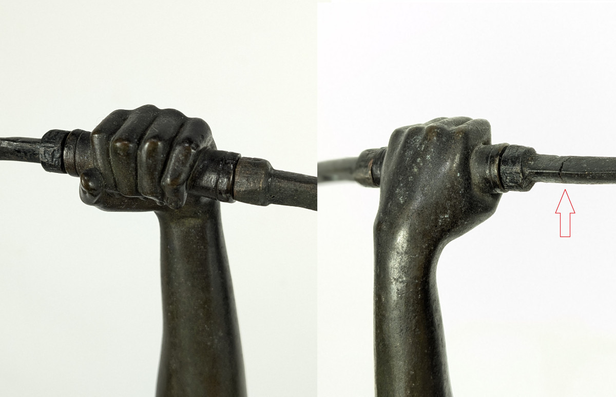 Diane - Bronze par Pierre Lefaguays circa 1925-1930 - H66,5 cm -  Susse frères fondeur #627-photo-6