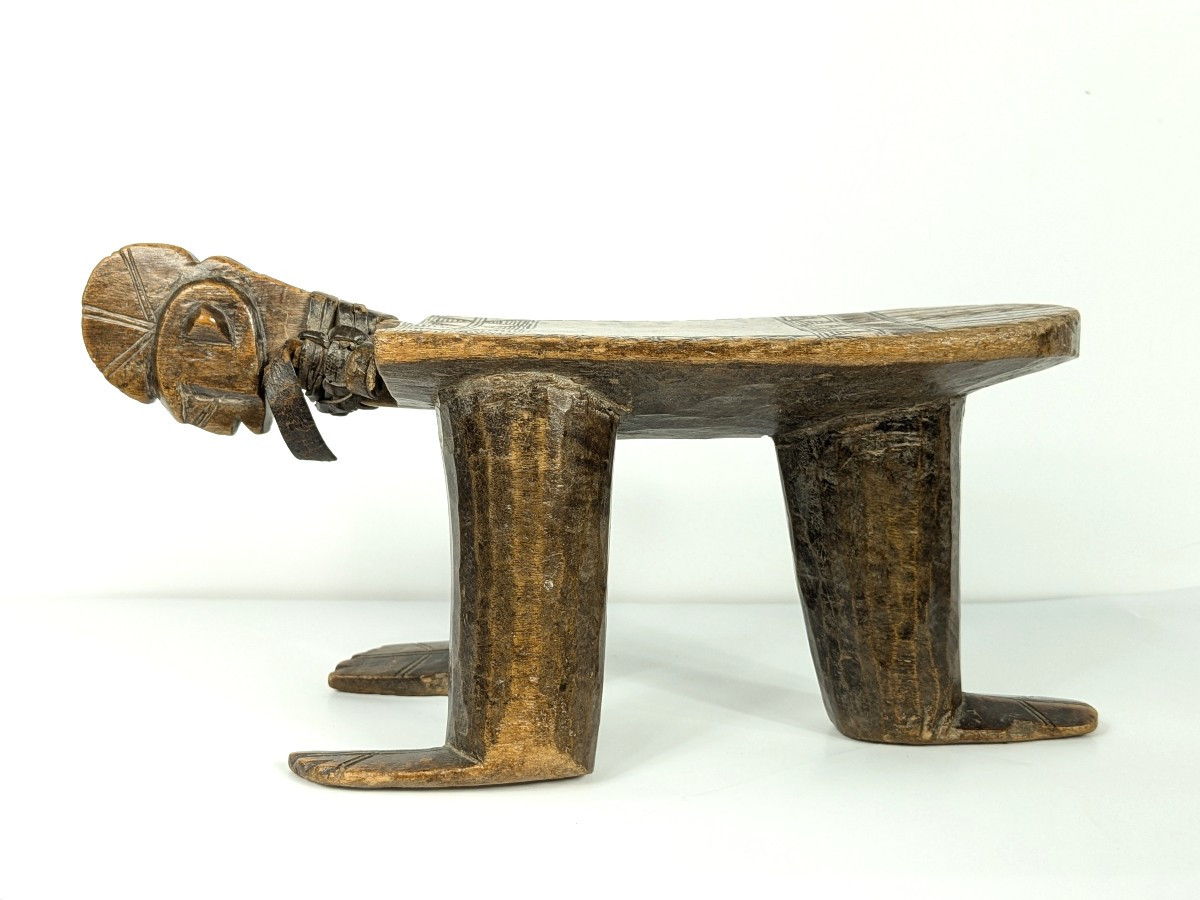 Anthropomorphic Lobi Stool, Circa 1950-photo-2