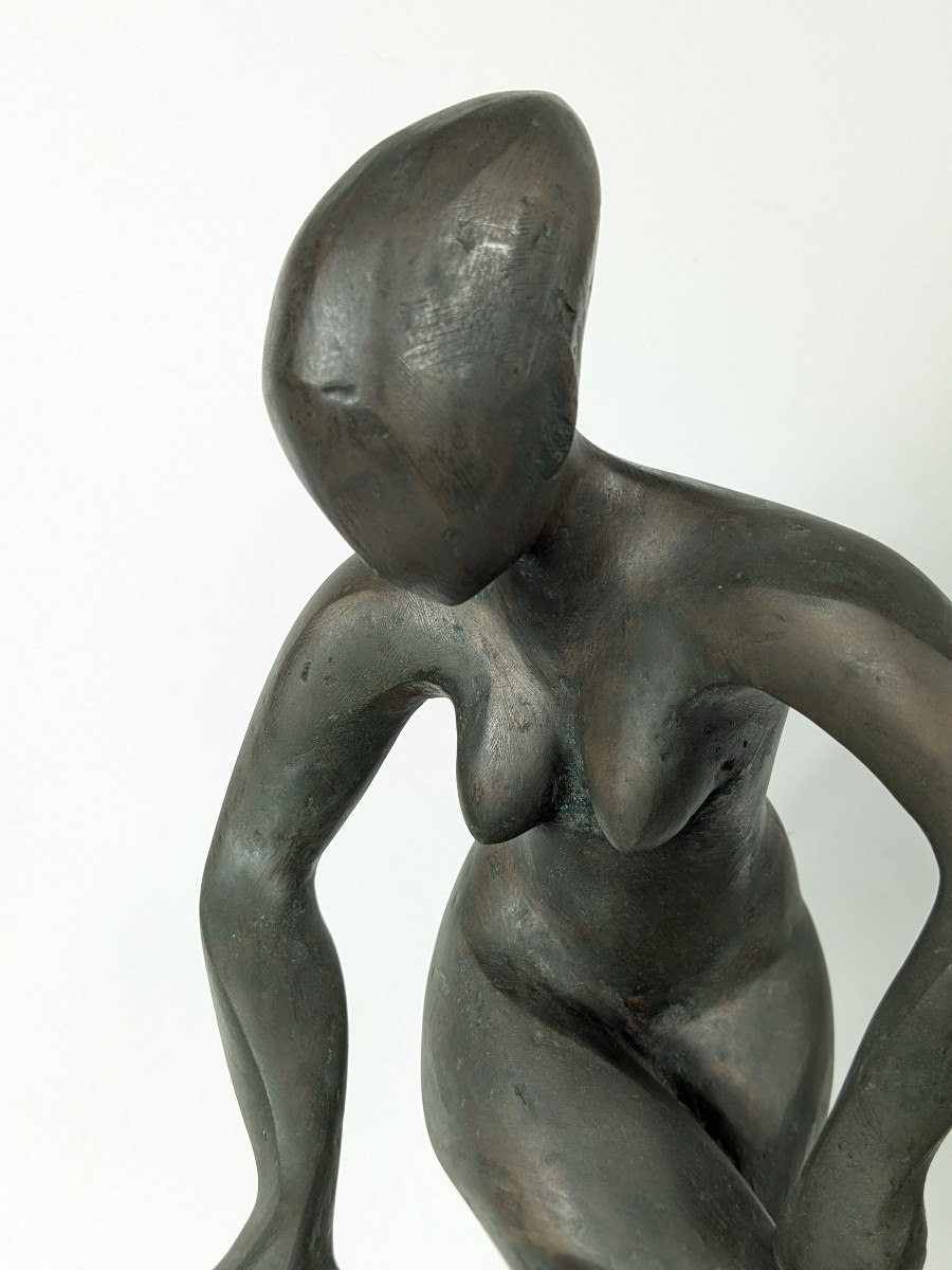 Nu en bronze abstrait circa 1960/70 #712-photo-4