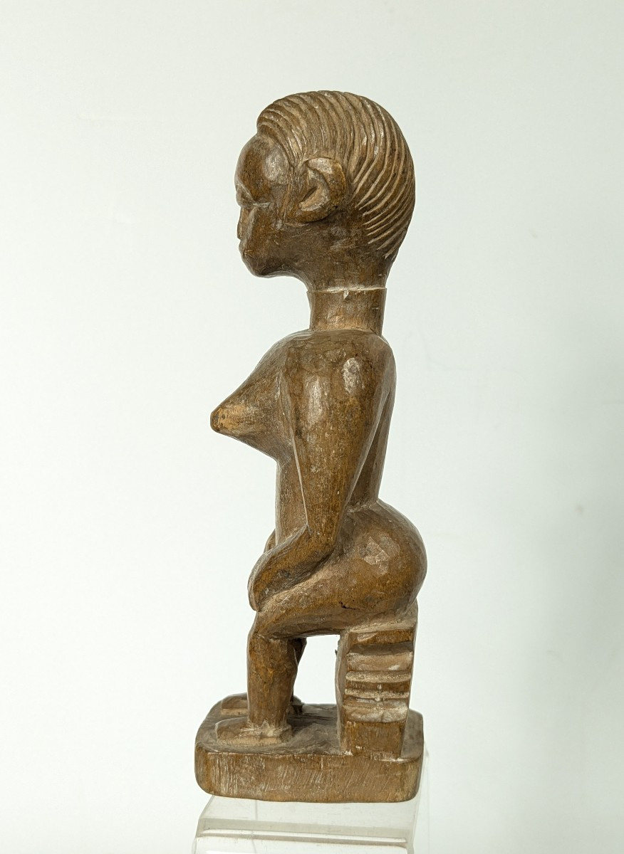 Small Baoulé Statuette - Ivory Coast / Ghana -photo-3