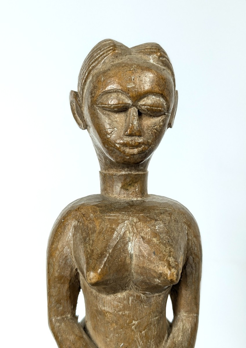 Small Baoulé Statuette - Ivory Coast / Ghana -photo-1