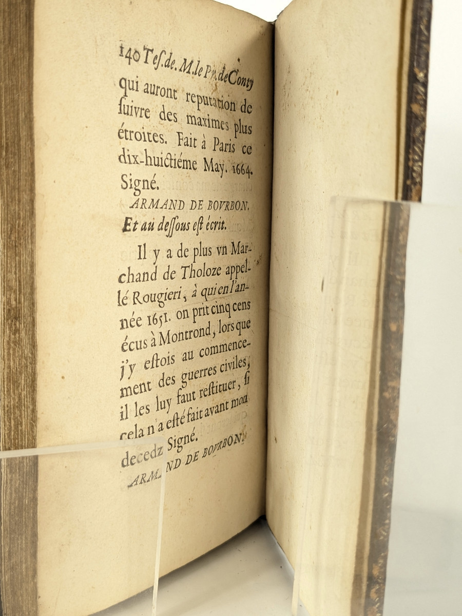 Les devoirs des Grands. Par Monseigneur le Prince de Conty 1667-photo-2