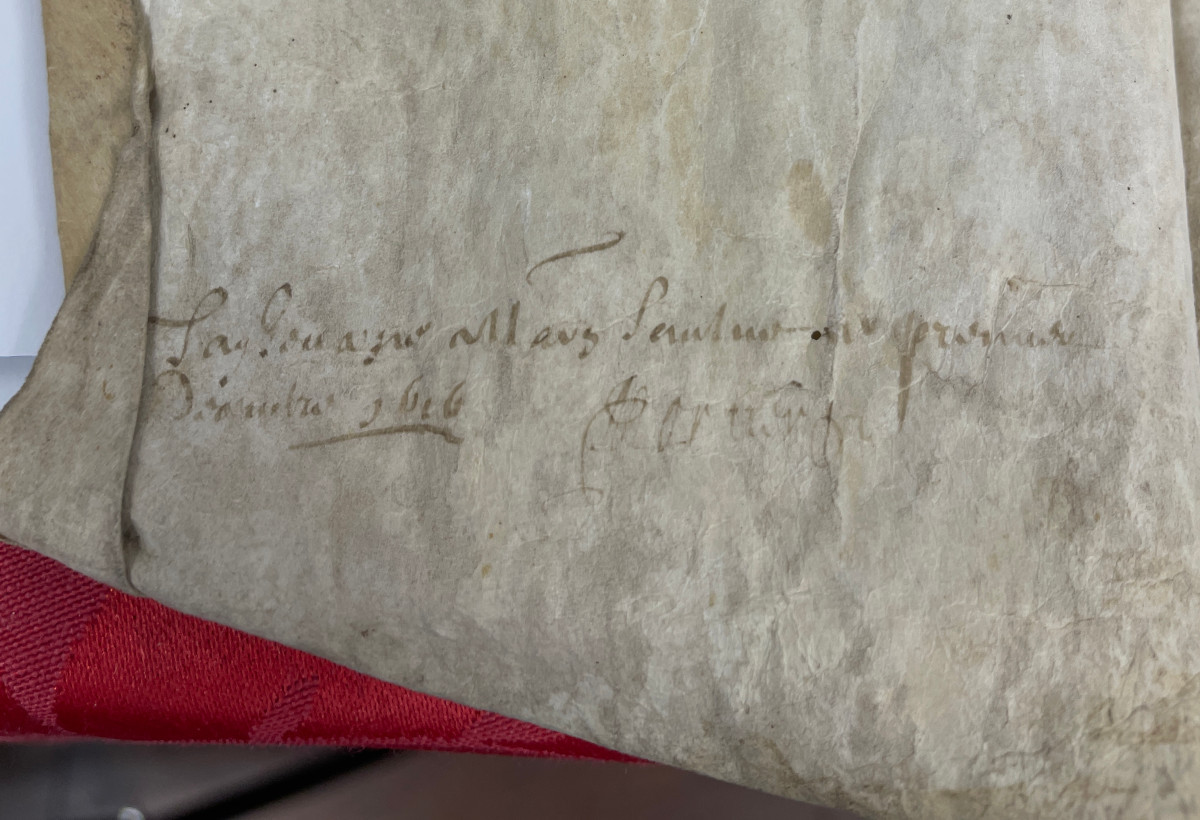 1675 - Bresse - Order Of The King's Council - Exemption From War Tax - Parchment-photo-4