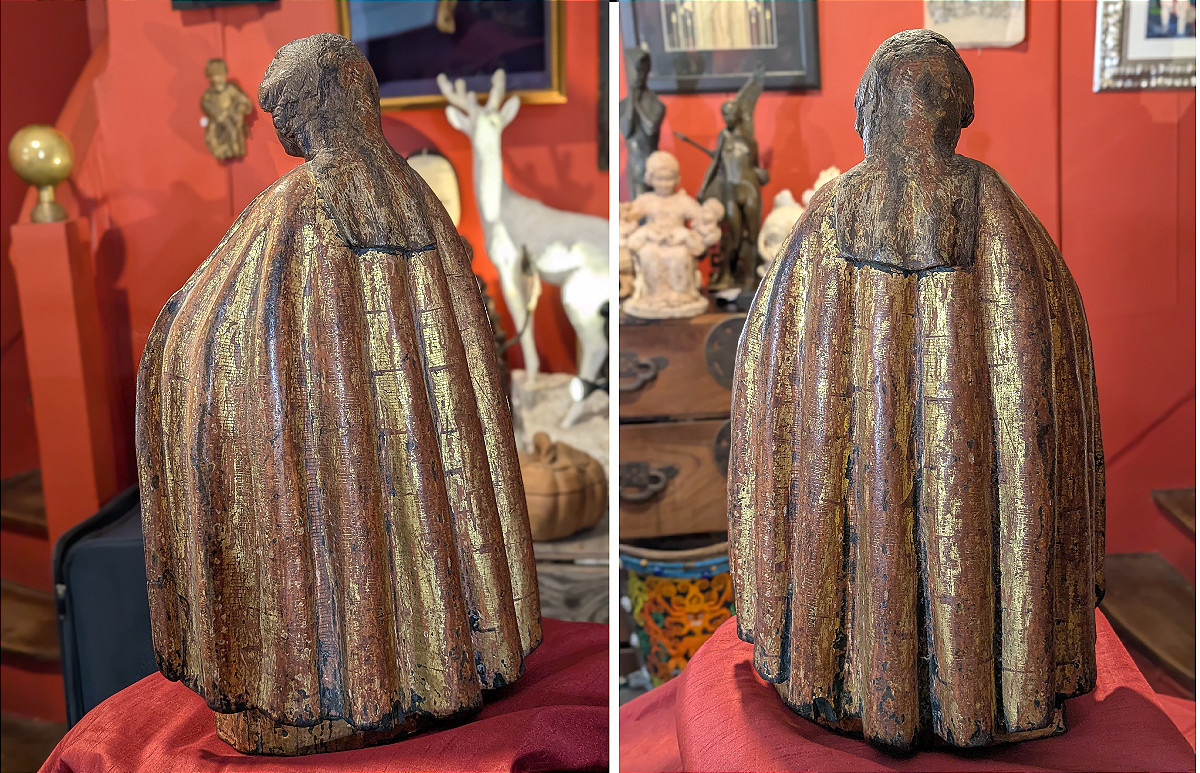 Virgin Of Mercy - Virgin With A Cloak - 17th Century -photo-4